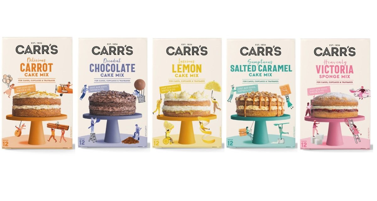 Carr’s Flour launches luxury bake at home cake mixes