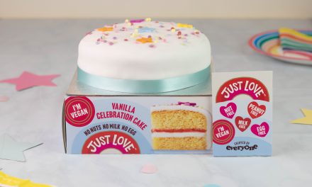 Just Love Food Co launches vanilla celebration cake