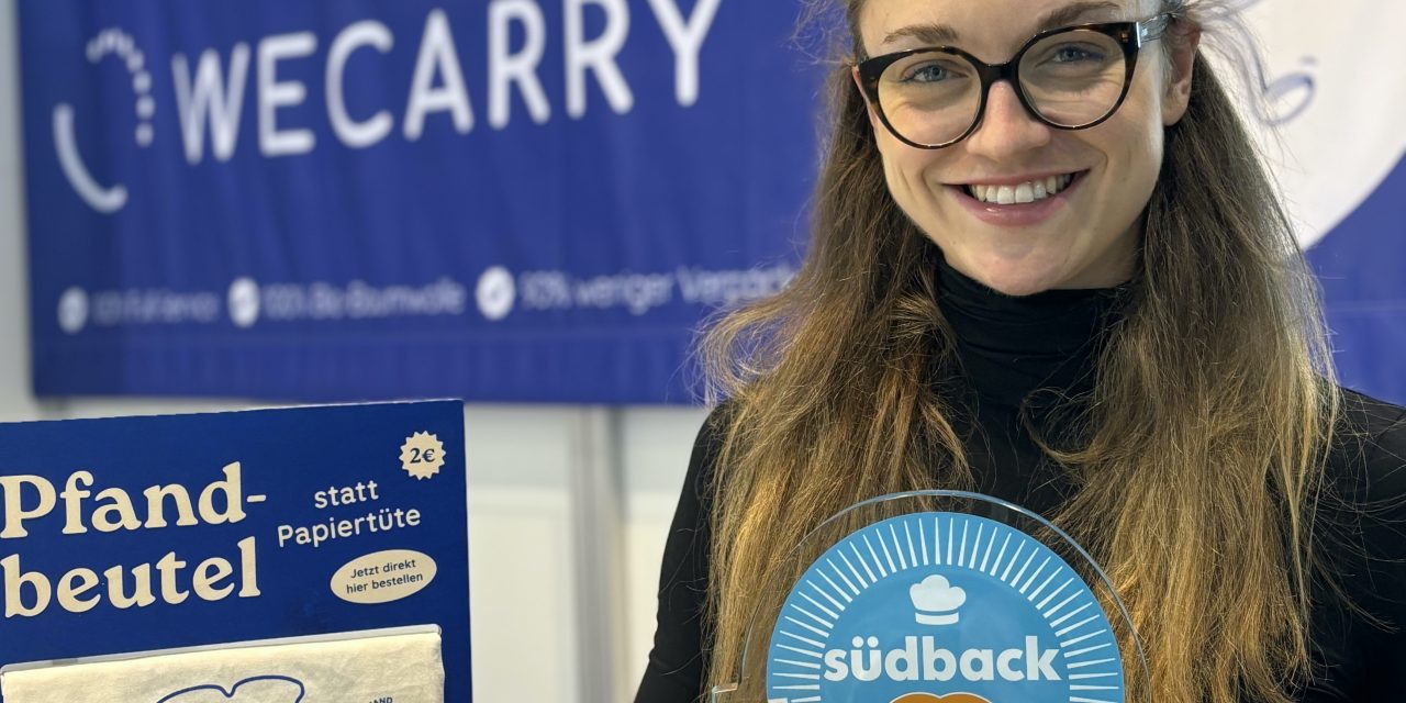 WECARRY wins the audience award of the südback Trend Award 2024