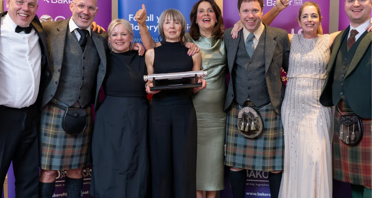 Harry Gow makes history with third Scottish Baker of the Year title